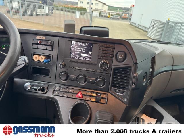 Mercedes-Benz Antos 2540 L 6x2, Heckkran HMF 2110-L3, Lenkachse Camiones plataforma
