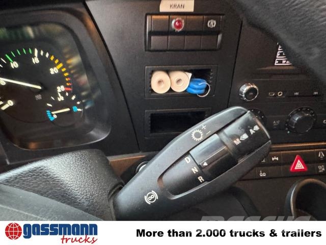 Mercedes-Benz Antos 2540 L 6x2, Heckkran HMF 2110-L3, Lenkachse Camiones plataforma