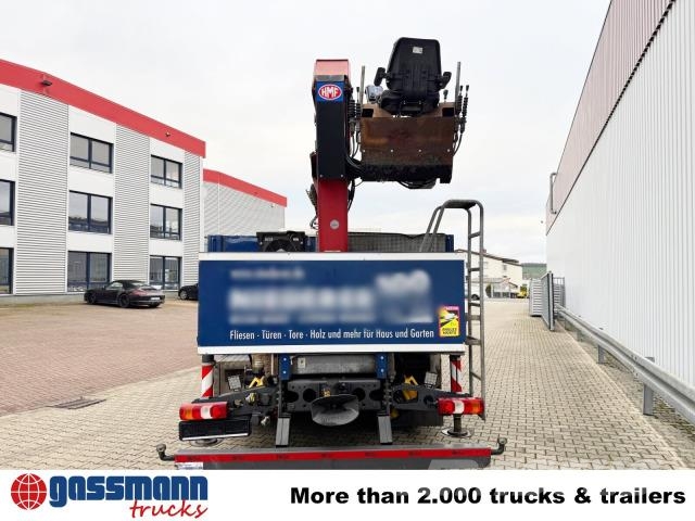 Mercedes-Benz Antos 2540 L 6x2, Heckkran HMF 2110-L3, Lenkachse Camiones plataforma