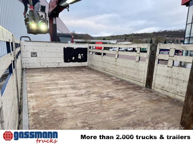 Mercedes-Benz Antos 2540 L 6x2, Heckkran HMF 2110-L3, Lenkachse Camiones plataforma