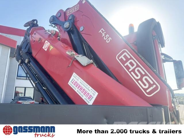 Mercedes-Benz Antos 2543 L 6x2, Kran Fassi F455A, Funk, Plošinové nákladné automobily/nákladné automobily so sklápacími bočnicami