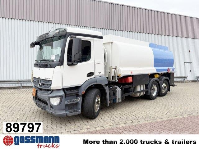 Mercedes-Benz Antos 2543 L 6x2, Lenkachse, ADR, Rohr Tank ca. Automobilinės cisternos