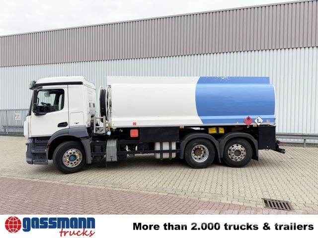 Mercedes-Benz Antos 2543 L 6x2, Lenkachse, ADR, Rohr Tank ca. Automobilinės cisternos