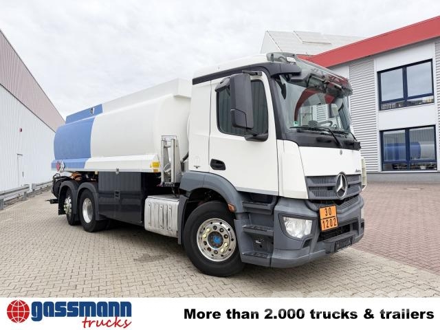 Mercedes-Benz Antos 2543 L 6x2, Lenkachse, ADR, Rohr Tank ca. Automobilinės cisternos