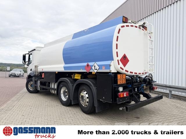 Mercedes-Benz Antos 2543 L 6x2, Lenkachse, ADR, Rohr Tank ca. Automobilinės cisternos