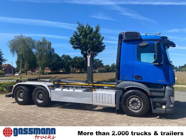 Mercedes-Benz Antos 2658 L 6x4, Kempf/Meiller Abrollanlage, Abrollkipper