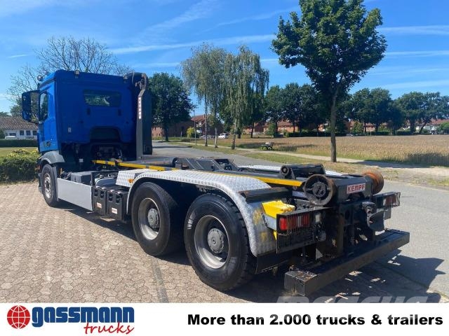 Mercedes-Benz Antos 2658 L 6x4, Kempf/Meiller Abrollanlage, Abrollkipper