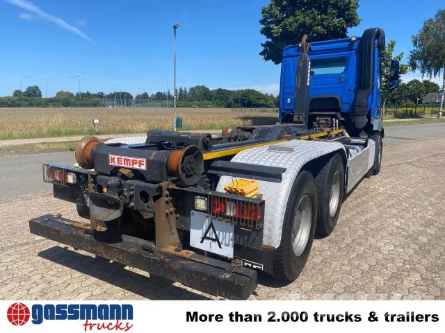 Mercedes-Benz Antos 2658 L 6x4, Kempf/Meiller Abrollanlage, Abrollkipper