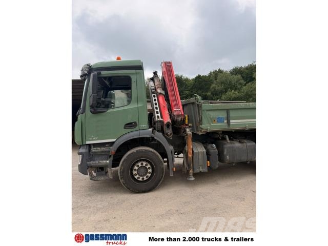 Mercedes-Benz Arocs 1832 K 4x2, Fassi Kran 120.B.1.23, 9.75m Φορτηγά Ανατροπή