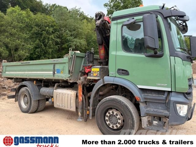 Mercedes-Benz Arocs 1832 K 4x2, Fassi Kran 120.B.1.23, 9.75m Φορτηγά Ανατροπή