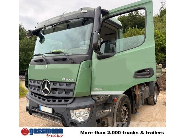 Mercedes-Benz Arocs 1832 K 4x2, Fassi Kran 120.B.1.23, 9.75m Φορτηγά Ανατροπή
