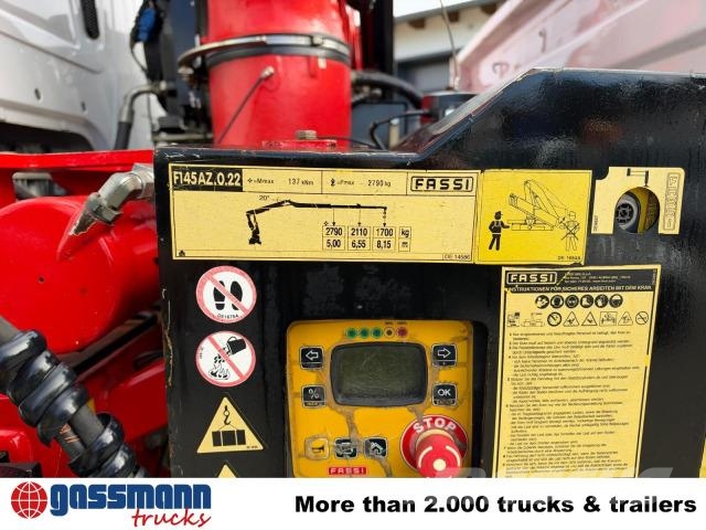 Mercedes-Benz Arocs 1835 K 4x2 Kran Fassi F145 AZ.0.022 E , Funk Kipper