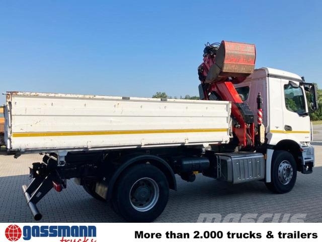 Mercedes-Benz Arocs 1835 K 4x2 Kran Fassi F145 AZ.0.022 E , Funk Kipper