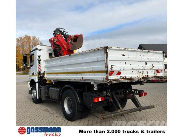 Mercedes-Benz Arocs 1835 K 4x2 Kran Fassi F145 AZ.0.022 E , Funk Kipper