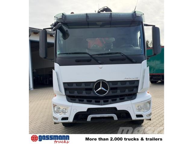 Mercedes-Benz Arocs 1835 K 4x2 Kran Fassi F145 AZ.0.022 E , Funk Kipper