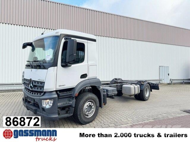 Mercedes-Benz Arocs 1840 L 4x2, MultimediaCockpit, Navi Chassis Cab trucks