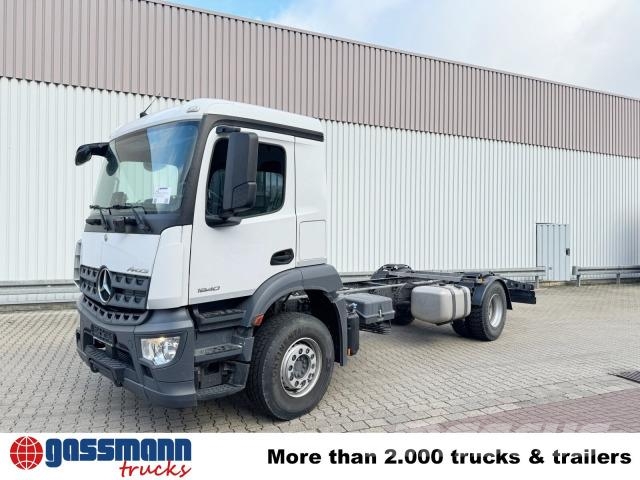 Mercedes-Benz Arocs 1840 L 4x2, Kran Palfinger PK12001L, Flatbed / Dropside trucks