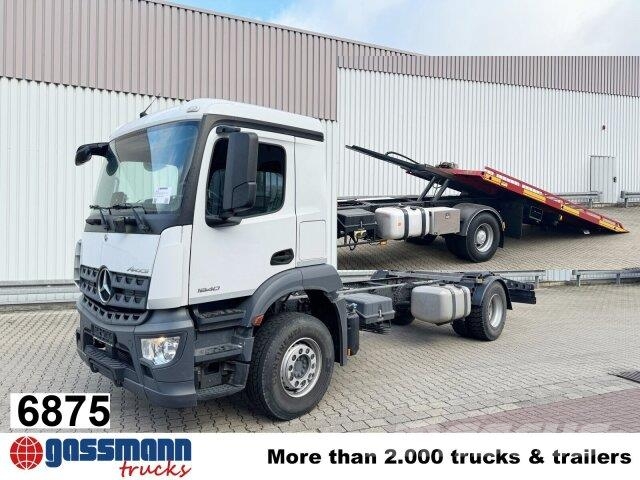 Mercedes-Benz Arocs 1840 L 4x2, MultimediaCockpit, Navi Autotransportere / Knæklad