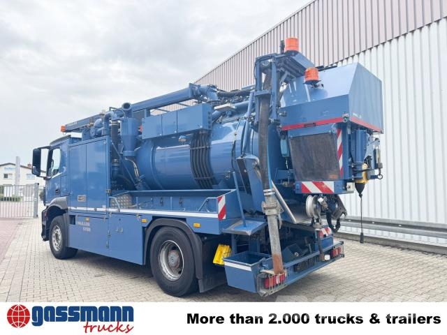 Mercedes-Benz Arocs 1843 L 4x2, Müller Canalmaster ca. 8m³, Lakaisukoneet