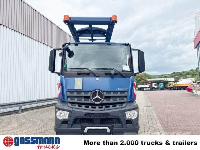 Mercedes-Benz Arocs 1843 L 4x2, Müller Canalmaster ca. 8m³, Lakaisukoneet