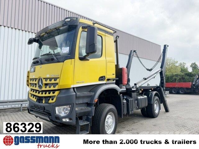 Mercedes-Benz Arocs 2045 AK 4x4, GROUNDER, Funk Absetzkipper