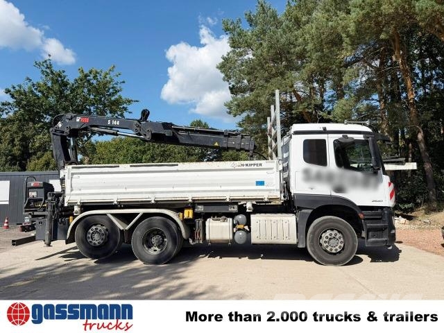 Mercedes-Benz Arocs 2540 L 6x2, Lift-/Lenkachse, Bordmatik, 傾卸式卡車