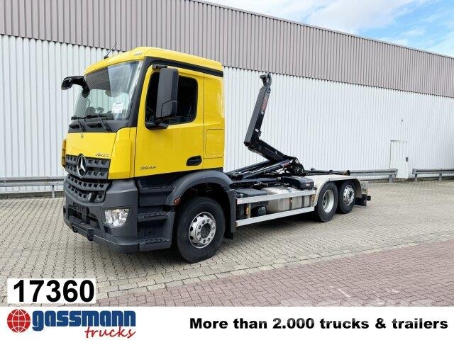 Mercedes-Benz Arocs 2642/48 L 6x2/42, Liftachse, Hiab 21S56 bis Camiões Ampliroll