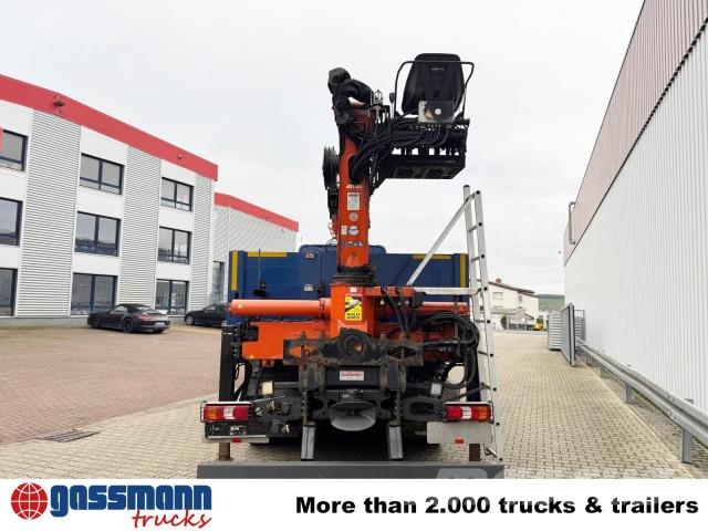 Mercedes-Benz Arocs 2642 6x4 mit Heckkran Atlas AK 186.3 V-2 Flatbed / Dropside trucks