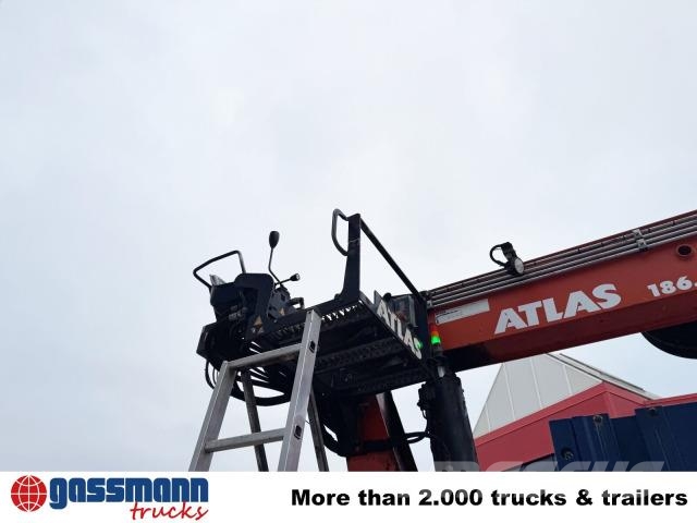 Mercedes-Benz Arocs 2642 6x4 mit Heckkran Atlas AK 186.3 V-2 Flatbed / Dropside trucks