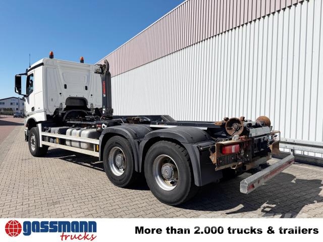 Mercedes-Benz Arocs 2645 6x4, Hiab Abrollkipper XR18S59 bis 7 m Camiões Ampliroll