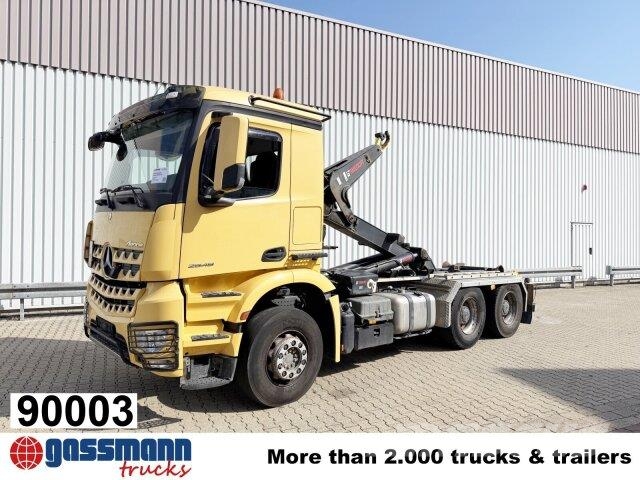 Mercedes-Benz Arocs 2648 LK 6x4, Motorabtrieb, HIAB XR21T46, Camiones polibrazo