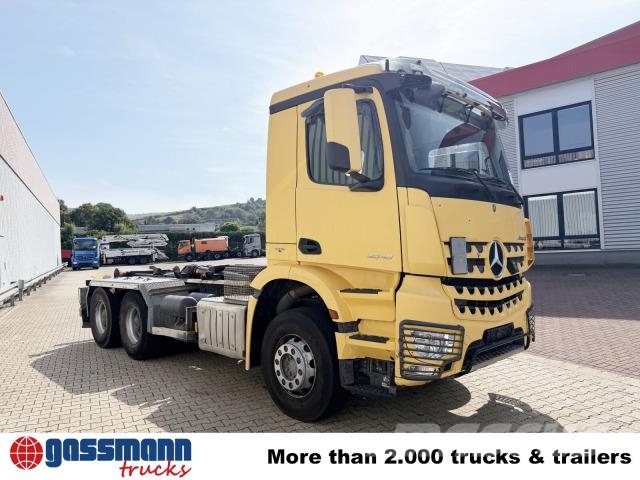 Mercedes-Benz Arocs 2648 LK 6x4, Motorabtrieb, HIAB XR21T46, Camiones polibrazo