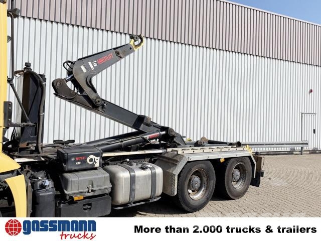 Mercedes-Benz Arocs 2648 LK 6x4, Motorabtrieb, HIAB XR21T46, Camiones polibrazo