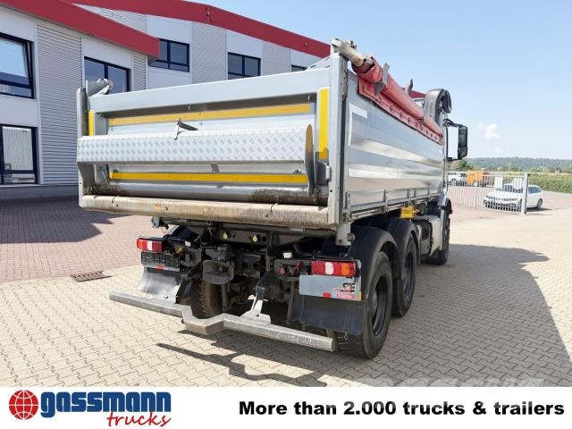 Mercedes-Benz Arocs 2651 K 6x4, Retarder, Widi, Alu-Bordwände, Savivarčių priekabų vilkikai