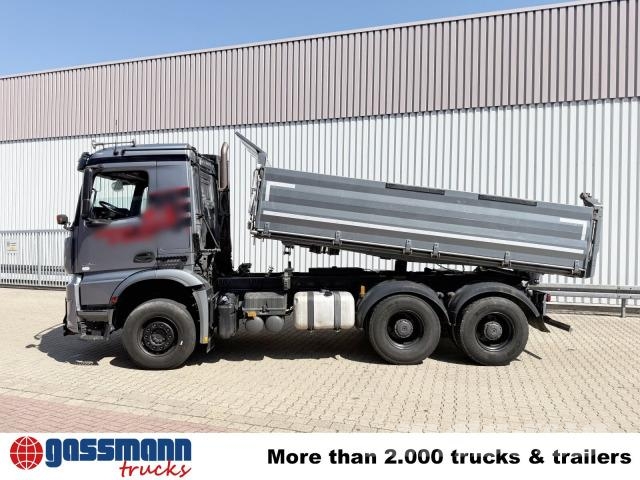 Mercedes-Benz Arocs 2651 K 6x4, Retarder, Widi, Alu-Bordwände, Savivarčių priekabų vilkikai