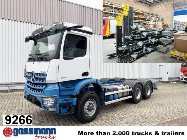 Mercedes-Benz Arocs 2651 L 6x6, HydroDrive, MirrorCam, Abrollkipper