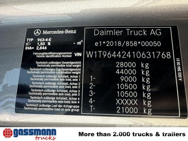 Mercedes-Benz Arocs 2653 6x4, Retarder, Kran HMF 4020-K6, Funk Sattelzugmaschinen