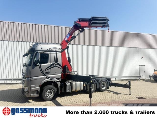 Mercedes-Benz Arocs 2653 6x4, Retarder, Kran HMF 4020-K6, Funk Sattelzugmaschinen