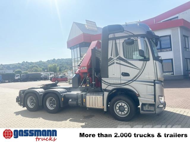Mercedes-Benz Arocs 2653 6x4, Retarder, Kran HMF 4020-K6, Funk Sattelzugmaschinen