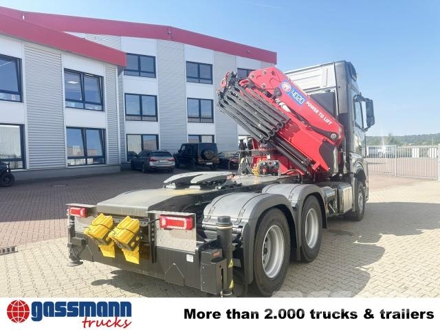 Mercedes-Benz Arocs 2653 6x4, Retarder, Kran HMF 4020-K6, Funk Sattelzugmaschinen