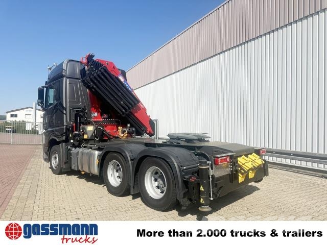 Mercedes-Benz Arocs 2653 6x4, Retarder, Kran HMF 4020-K6, Funk Sattelzugmaschinen
