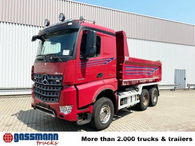 Mercedes-Benz Arocs 2658 K 6x4, Retarder, Stahlmulde ca. 11m³, 其他貨車