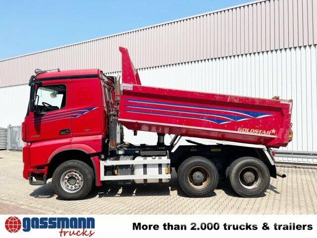 Mercedes-Benz Arocs 2658 K 6x4, Retarder, Stahlmulde ca. 11m³, 其他貨車