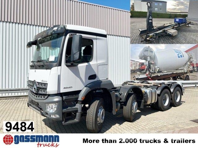 Mercedes-Benz Arocs 3240 8x4,Betonmischer Liebherr HTM 904F 9m³ 其他貨車