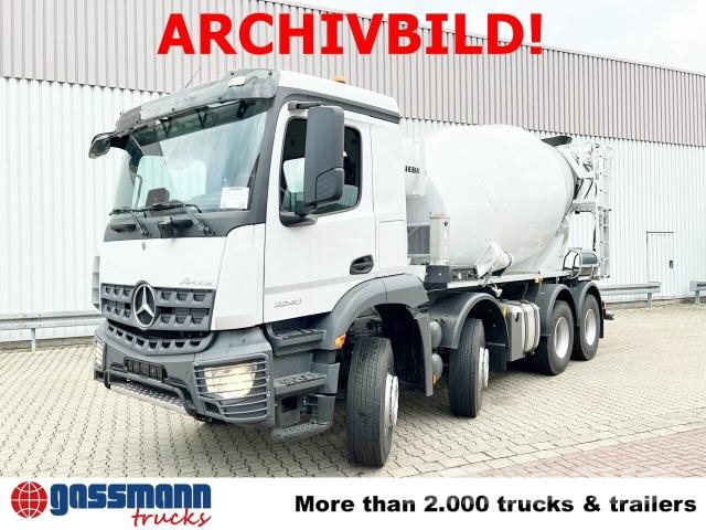 Mercedes-Benz Arocs 3240 8x4,Betonmischer Liebherr HTM 904F 9m³ 其他貨車