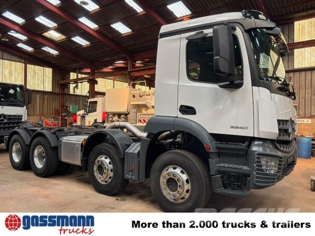 Mercedes-Benz Arocs 3240 8x4, Nebenantrieb NMV oder Motorabtrieb Tovornjaki-šasije
