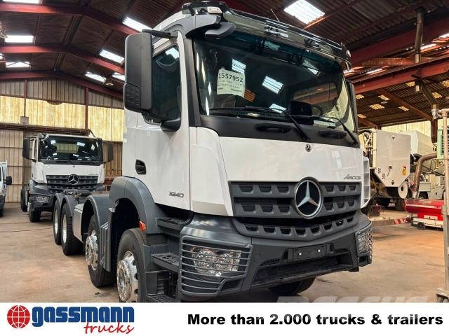 Mercedes-Benz Arocs 3240 8x4, Nebenantrieb NMV oder Motorabtrieb Tovornjaki-šasije