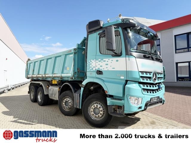 Mercedes-Benz Arocs 3245 K 8x4/4, Bordmatik Camion benne