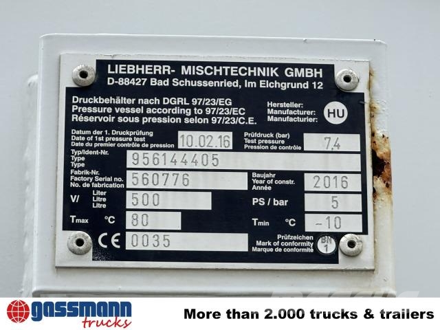 Mercedes-Benz Arocs 3251 8x4/4, Betonmischer Liebherr ca. 9m³ 其他貨車