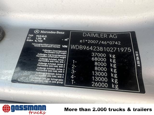 Mercedes-Benz Arocs 3251 LK 8x4/4, Retarder, Stahlmulde ca. 其他貨車
